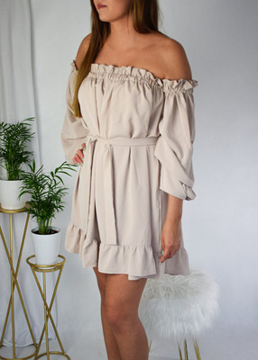 Sukienka SPAINA beż