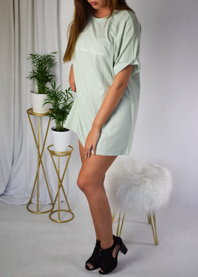T-shirt LONGA mięta
