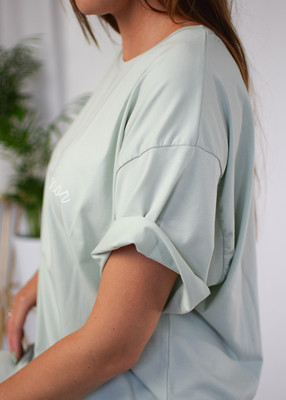 T-shirt LONGA mięta