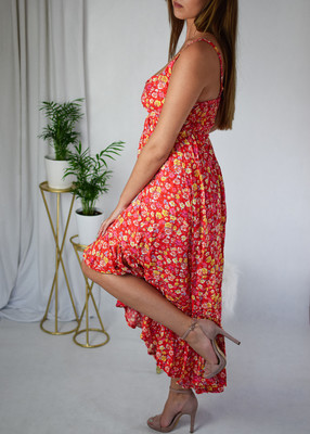 Suknia GAJA czerwień