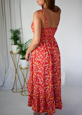 Suknia GAJA czerwień