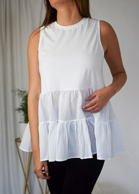 Bluzka SANTORINI biel