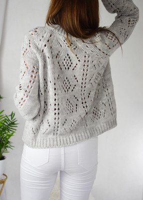 Sweterek MILO szarość