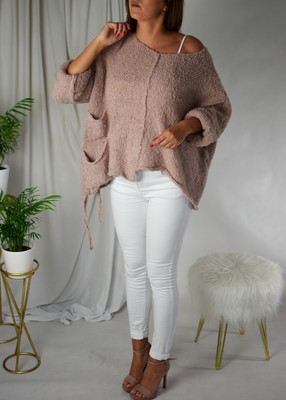 Sweter BEAR róż