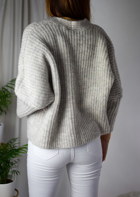 Kardigan LAKE szarość