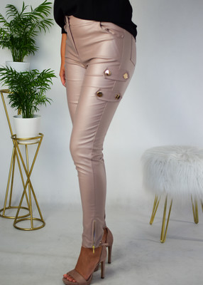 Spodnie TORONTO brudny róż