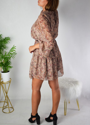 Sukienka MARGARET brąz