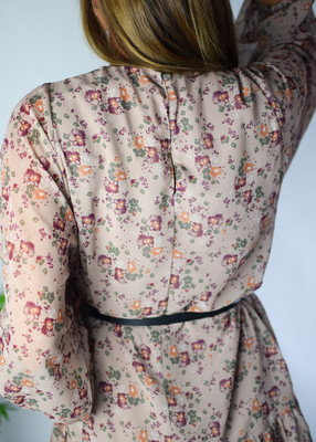 Sukienka MARGARET brąz