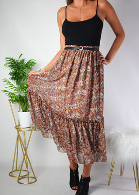 Spódnica MARGO brąz