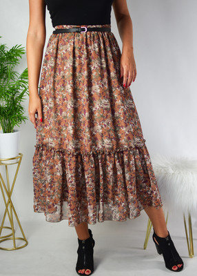 Spódnica MARGO brąz