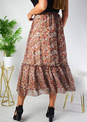 Spódnica MARGO brąz