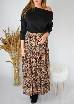 Sweter BUTTON czerń