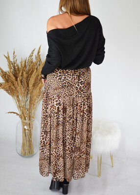Sweter BUTTON czerń