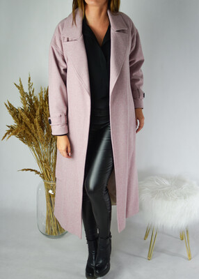 Płaszcz ALEXANDRIA róż