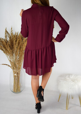 Sukienka LONGORIA bordo