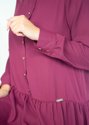 Sukienka LONGORIA bordo