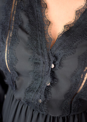 Suknia CLEMENTINE czerń