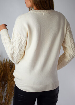 Sweter ARKADA krem