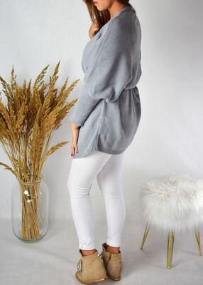 Sweter ALLISON szarość