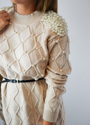 Sweter PEARL beż
