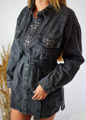 Koszula LIZBONA grafit