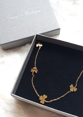 Celebrytka LUCKY pozłacana