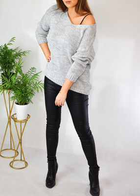 Sweter MADISON szarość