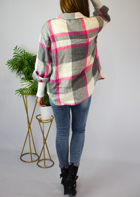 Koszula FLAMINGO róż