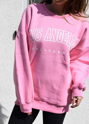 Bluza LOS ANGELES róż