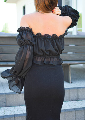 Hiszpanka CARMEN czerń