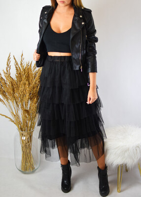 Spódnica STELLA LONG czerń