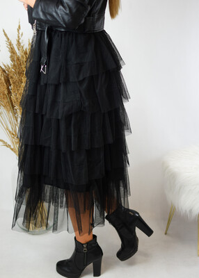 Spódnica STELLA LONG czerń