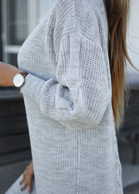 Sweter SALLY szarość