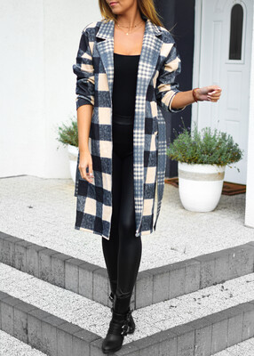 Płaszcz CONTIGO krata