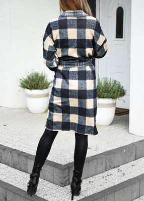 Płaszcz CONTIGO krata