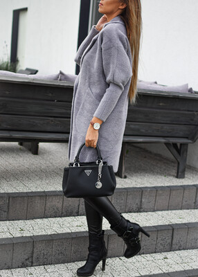 Płaszcz ALPAKA szarość