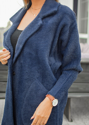 Płaszcz ALPAKA granat