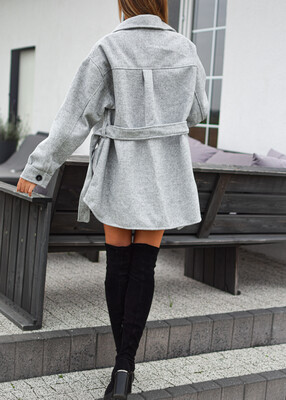 Kurtka MILKA szarość