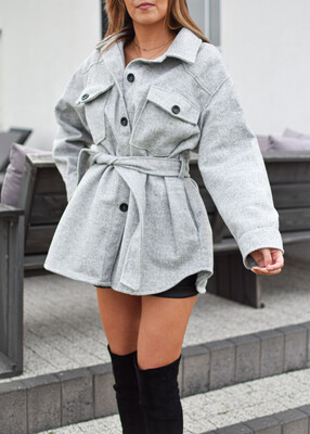 Kurtka MILKA szarość