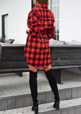 Tunika koszulowa BOB czerwień