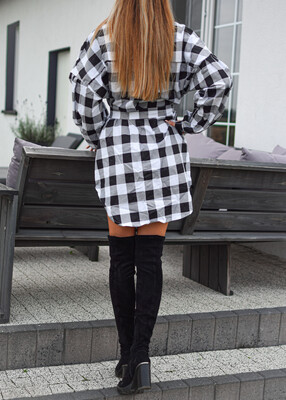 Tunika koszulowa BOB czerń