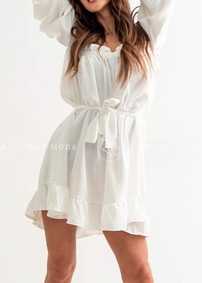 Sukienka SPAINA biel